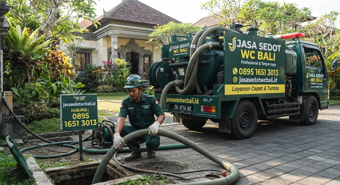 sedot wc hotel dan villa bali